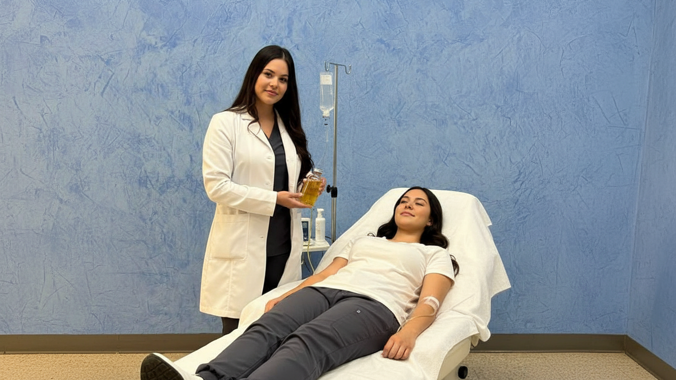 Servicio de sueros vitaminados